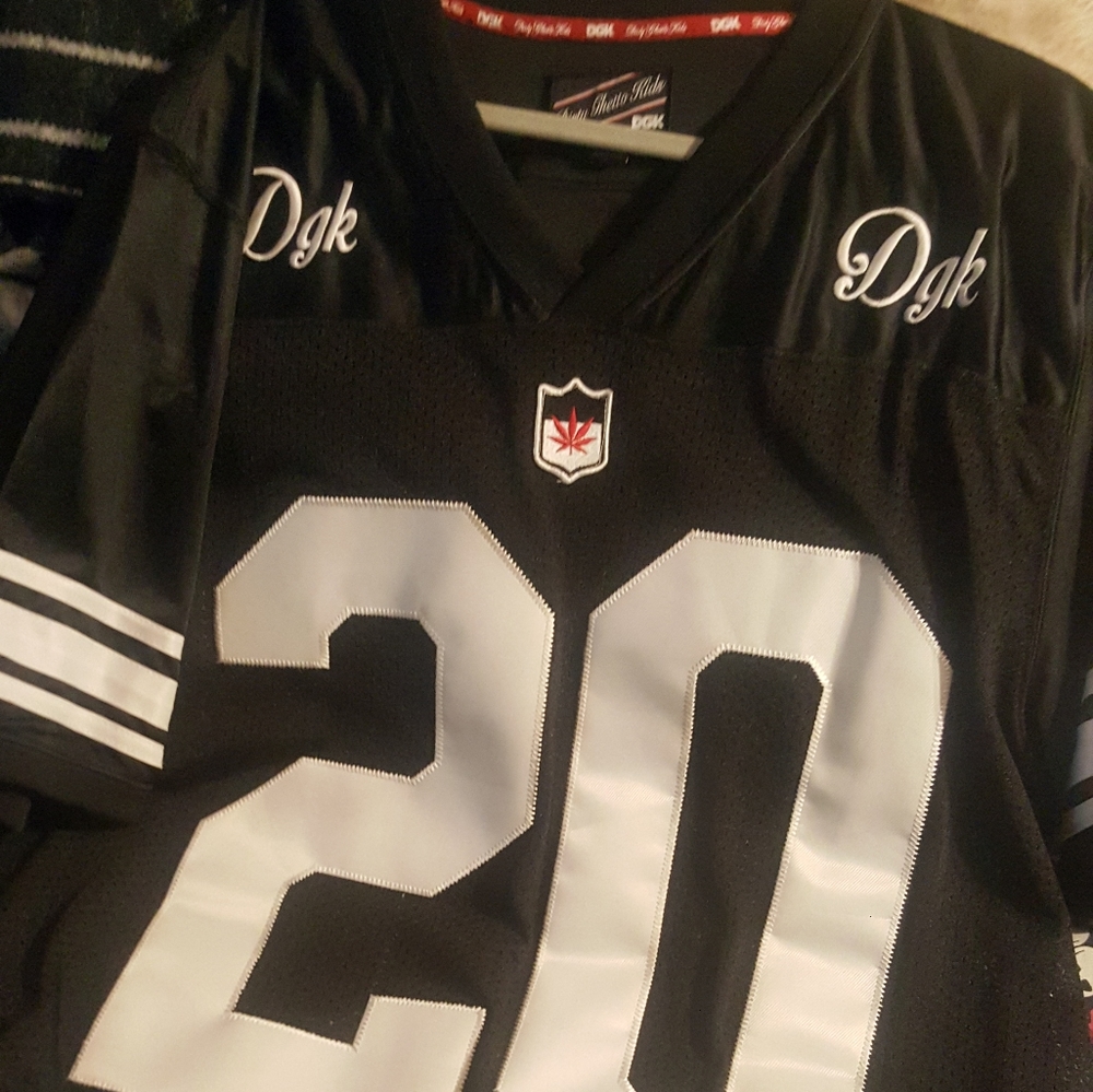 Dirty ghetto kids 420 football jersey